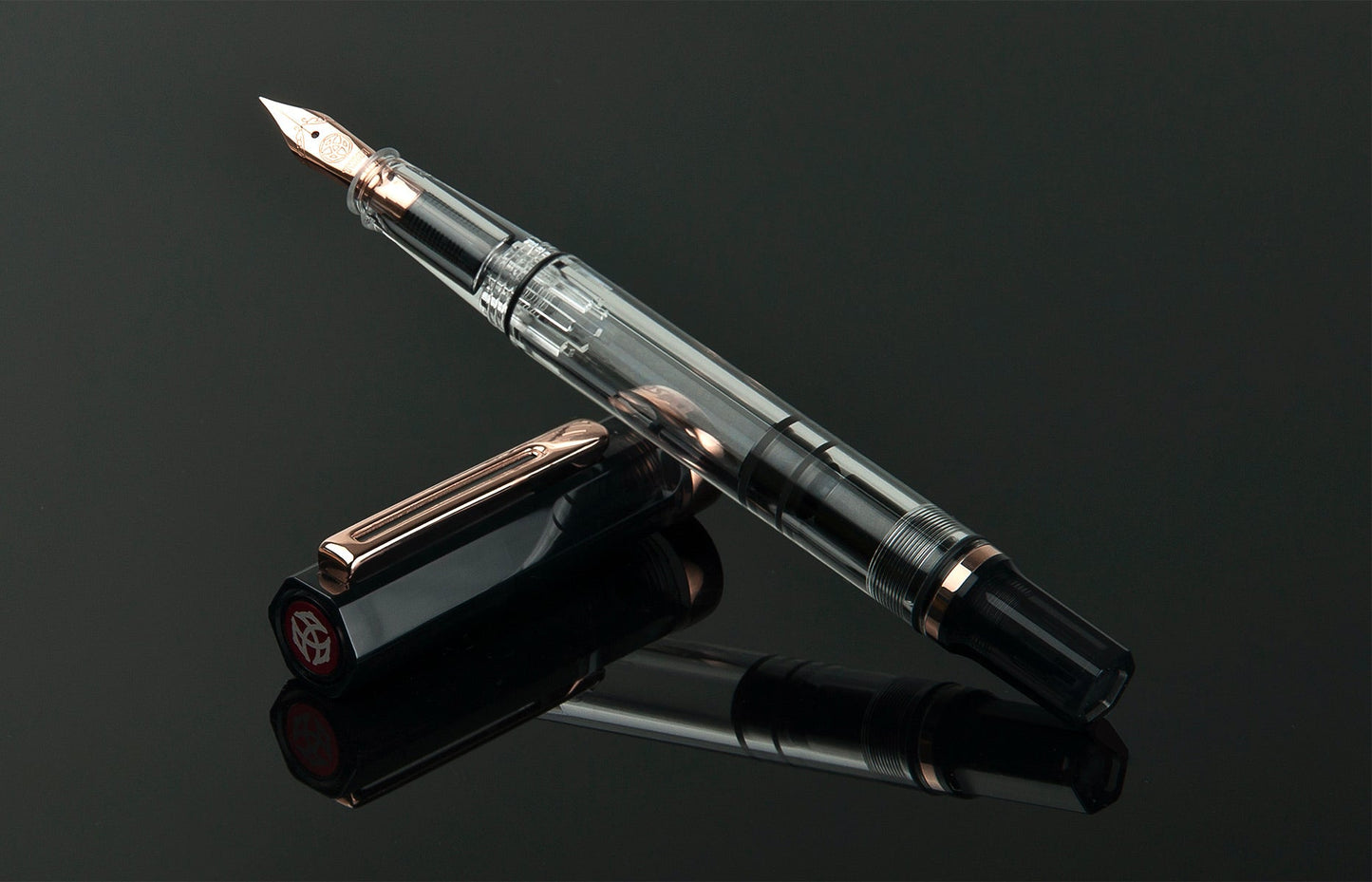 TWSBI 三文堂鋼筆 / ECO / 透黑 & 玫瑰金