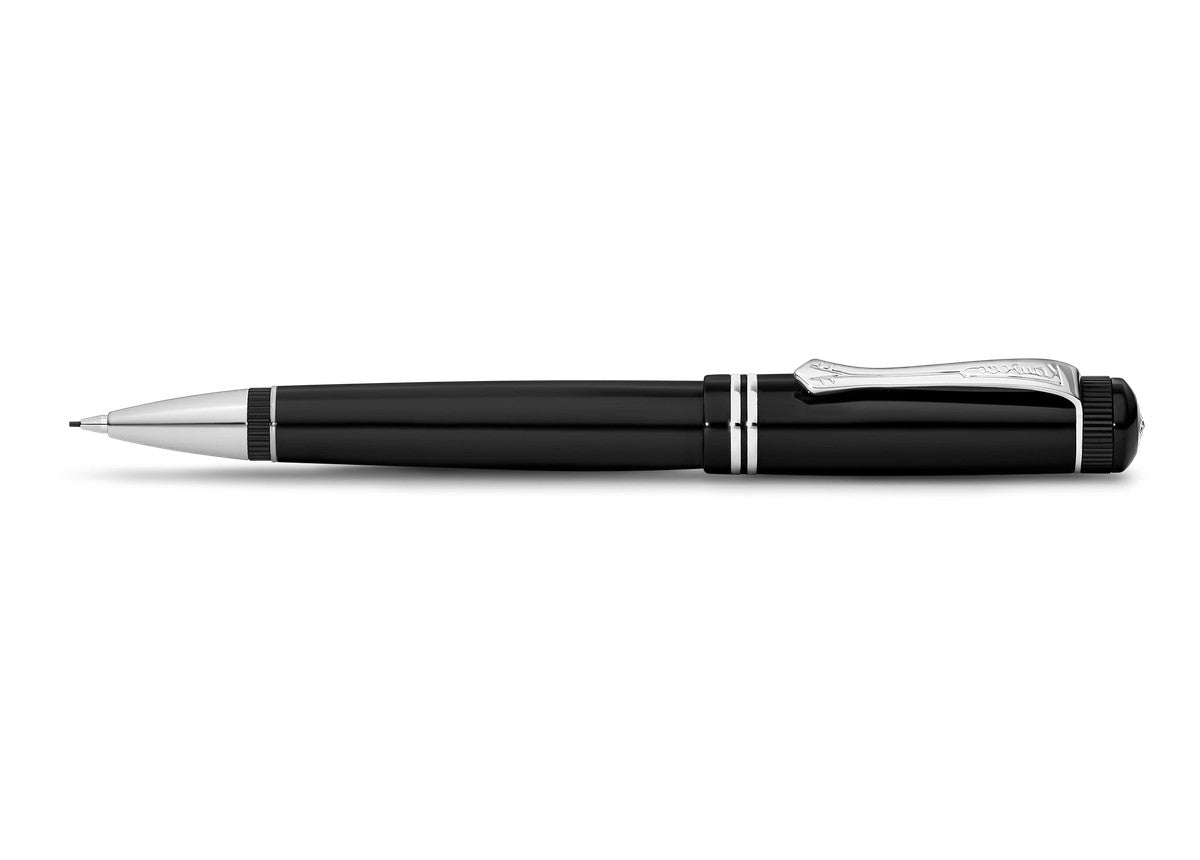 德國KAWECO DIA2系列自動鉛筆 黑銀 0.7mm — 全貌