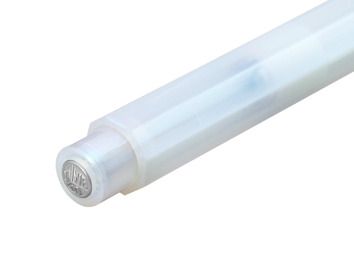 德國KAWECO LUNAR Sport系列自動鉛筆 月光泊藍 Light Blue 0.7 mm — 筆桿尾端特寫