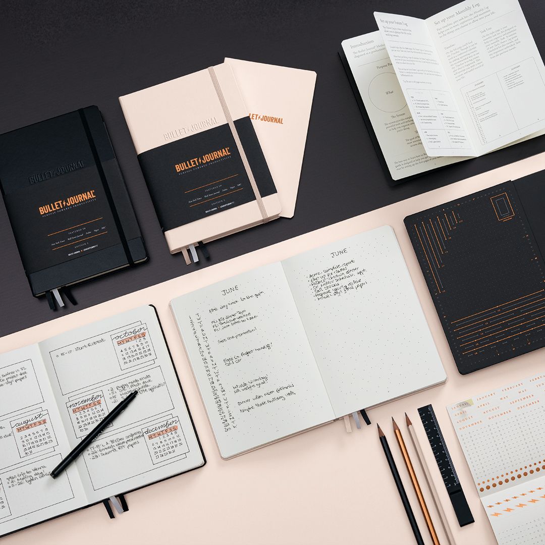 𝐋𝐄𝐔𝐂𝐇𝐓𝐓𝐔𝐑𝐌𝟏𝟗𝟏𝟕 Bullet Journal 子彈日記/子彈筆記本 A5/硬皮/黑/點狀/第二代/烙印 #363572