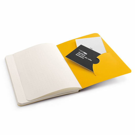 LEUCHTTURM1917 Bullet Journal Pocket 口袋型子彈筆記本 黃 攤開內頁