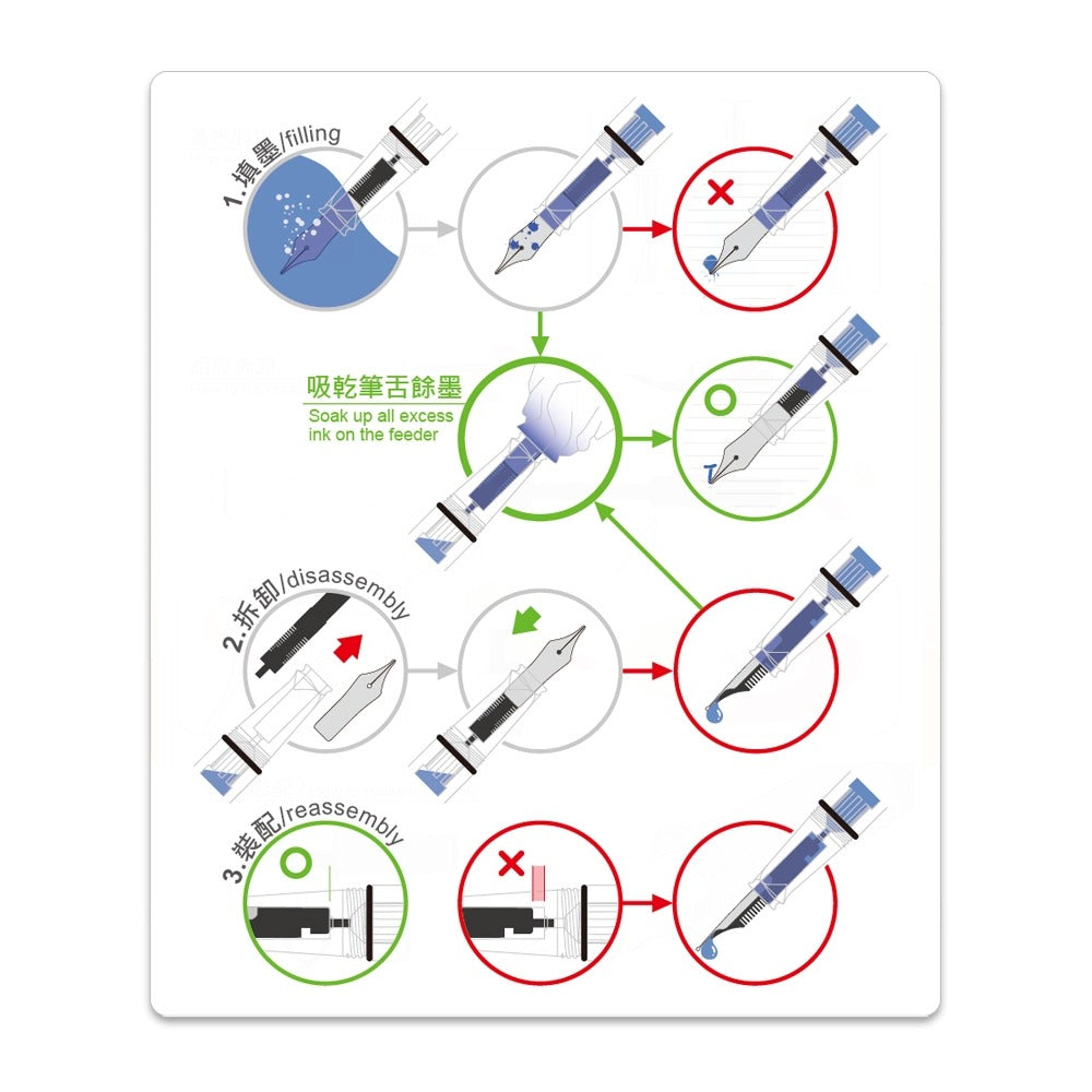 TWSBI 三文堂鋼筆 / ECO / 白 / 櫻花