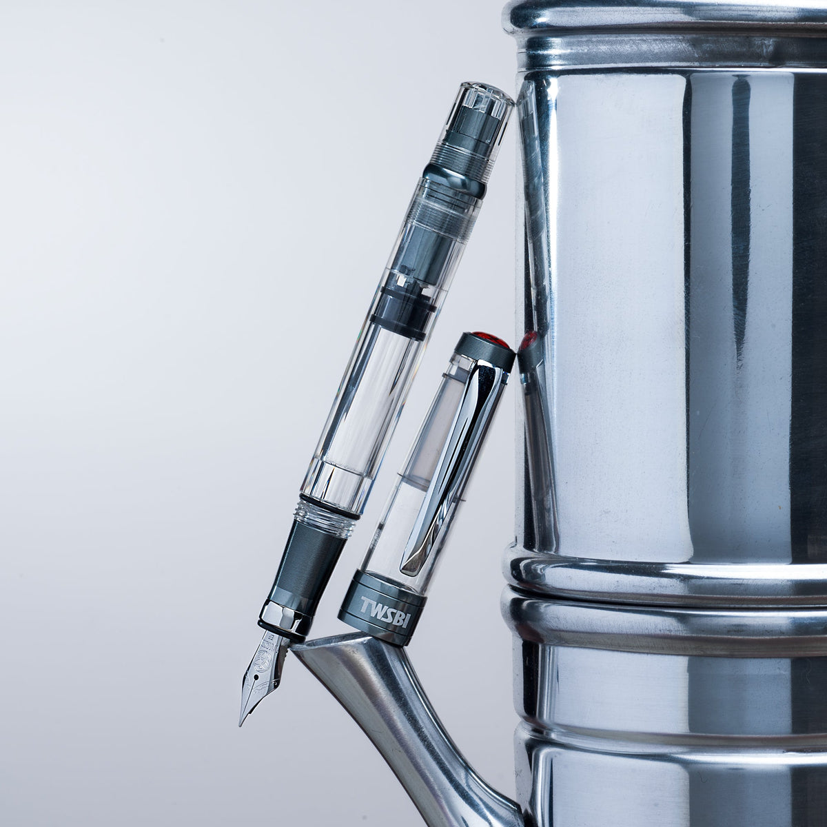 TWSBI 三文堂鋼筆 / 鑽石 580 AL R / 銀灰