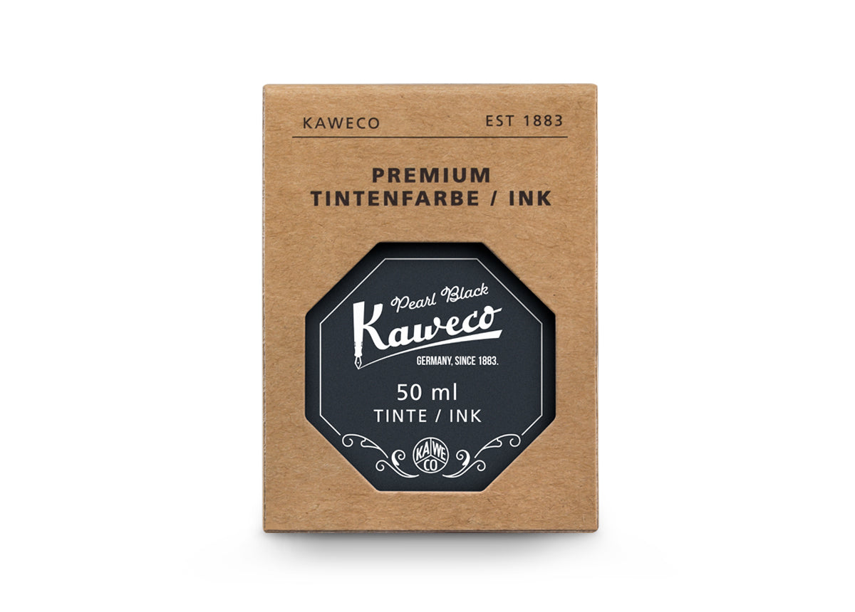 德國KAWECO 瓶裝墨水 珍珠黑 50ml