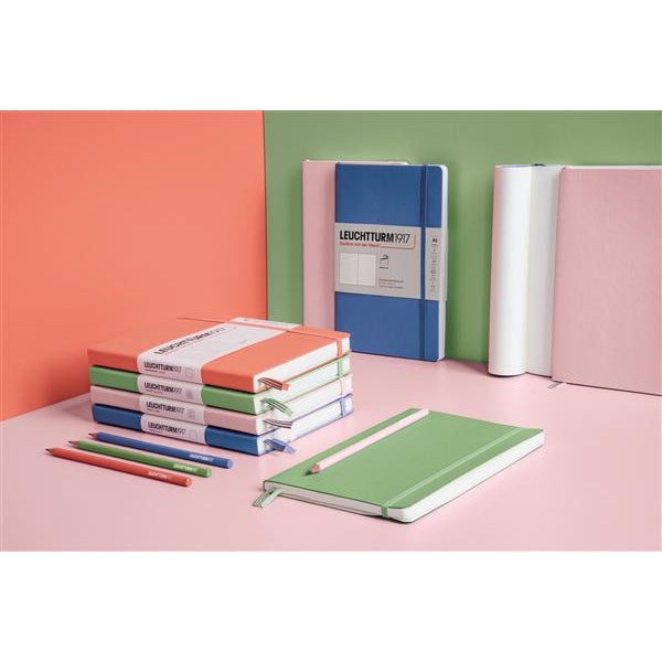 LEUCHTTURM1917 硬殼筆記本 Muted粉嫩色系列/A5/硬殼/粉色/方點 #361576