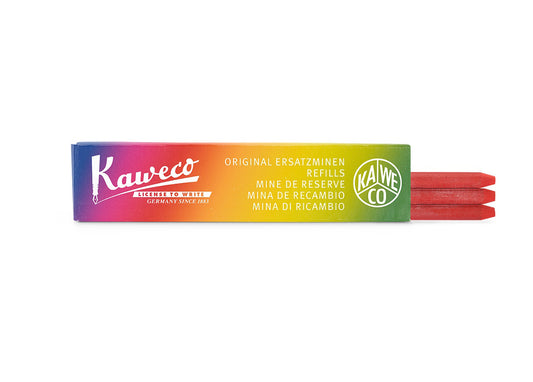 德國KAWECO 鉛筆筆芯 5.6mm 紅 3支裝