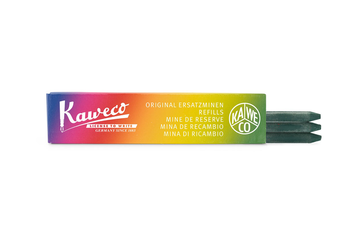德國KAWECO 鉛筆筆芯 5.6mm 綠 3支裝