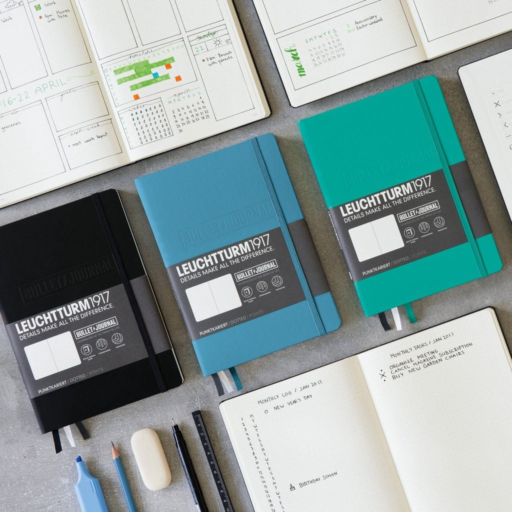 LEUCHTTURM1917 Bullet Journal 子彈日記 A5/硬皮/點狀/亞洲限定色 #361033