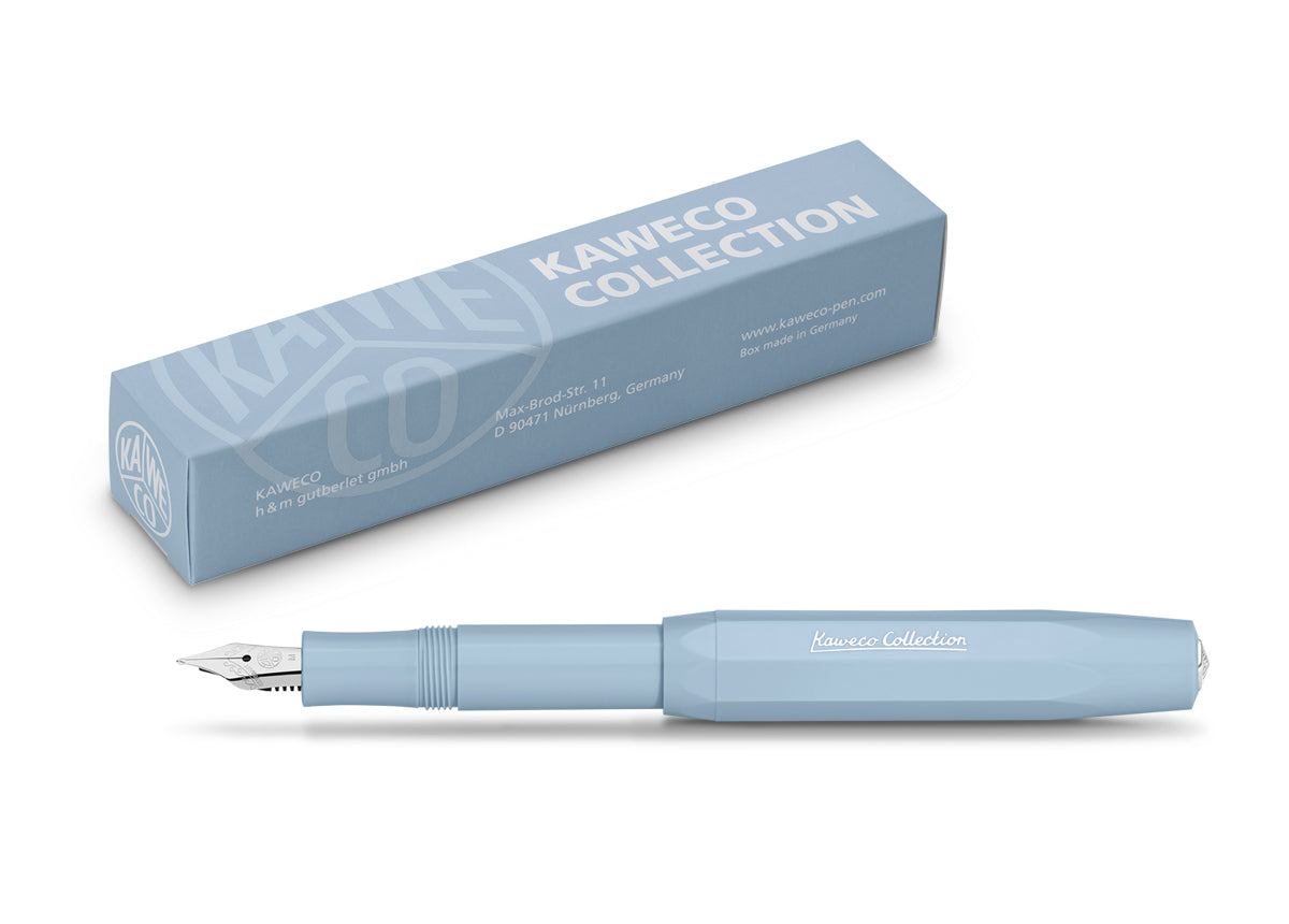 德國KAWECO COLLECTION系列鋼筆 迷霧藍F