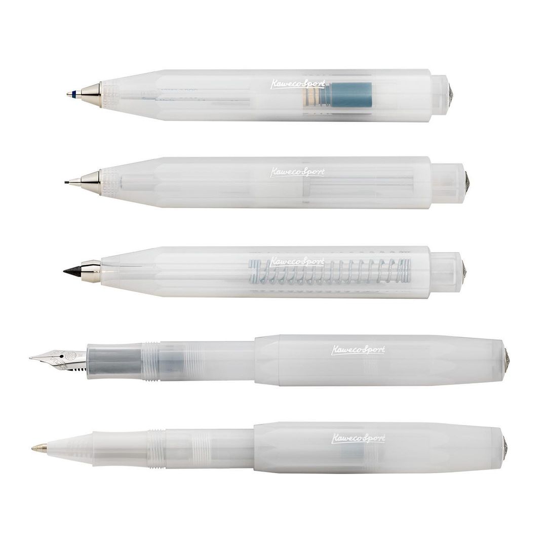 德國KAWECO FROSTED Sport系列鋼珠筆 0.7mm 椰子白