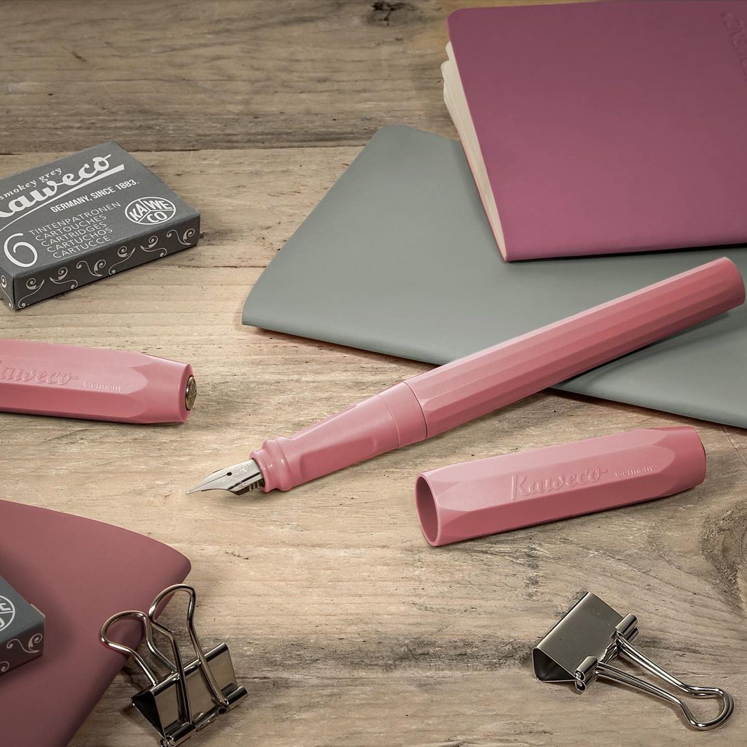 德國KAWECO PERKEO系列鋼筆 櫻花粉