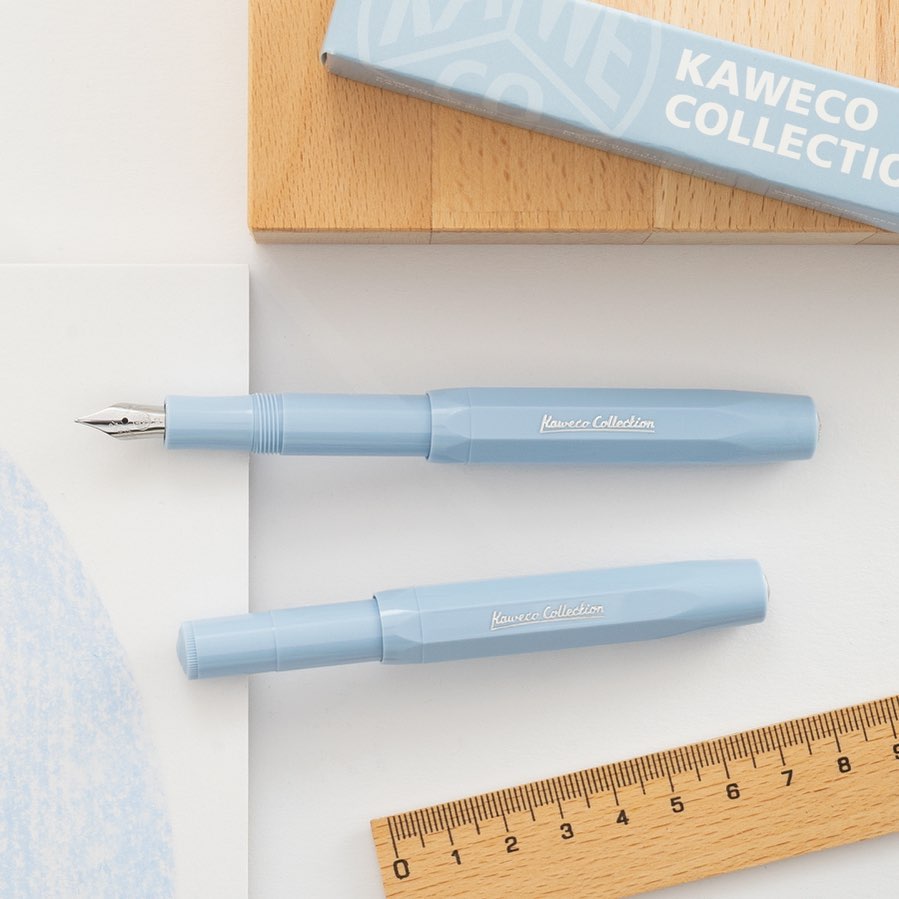 德國KAWECO COLLECTION系列鋼筆 迷霧藍F