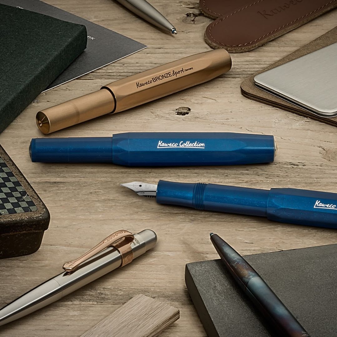 德國KAWECO COLLECTION系列鋼筆 富山冷光藍