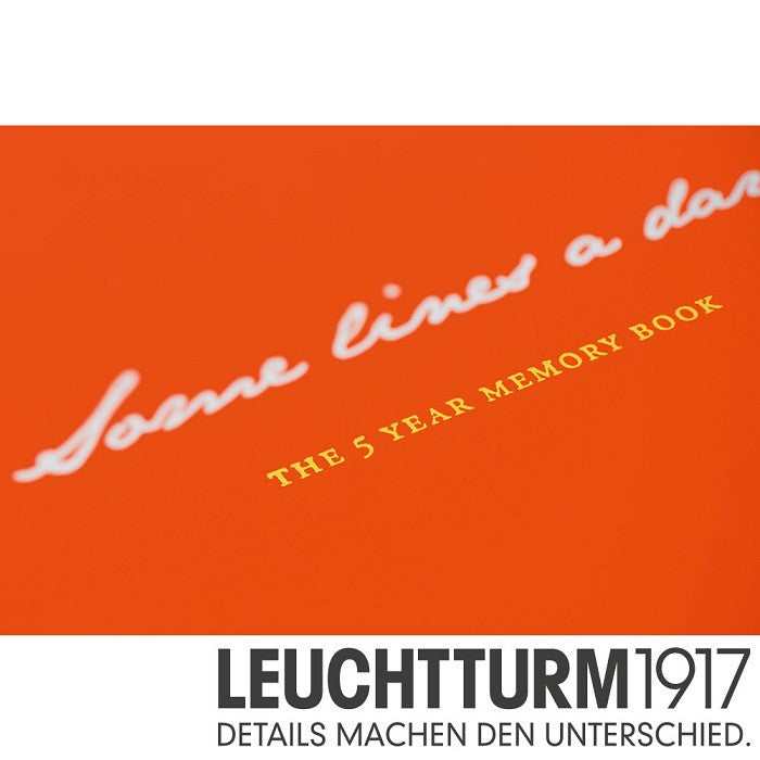 Leuchtturm1917 燈塔五年時光回憶本 北歐藍 橫線