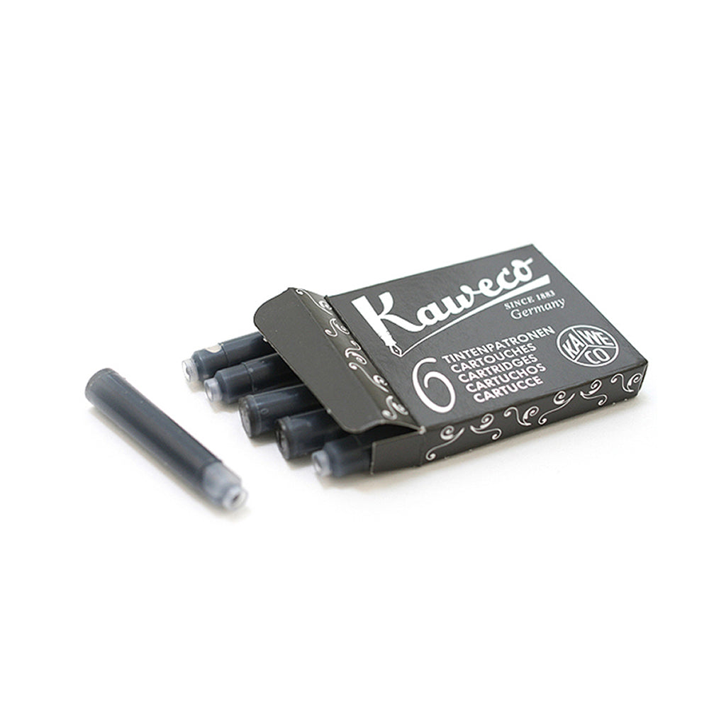 德國KAWECO 歐規卡水 卡式墨水管 珍珠黑 Pearl Black