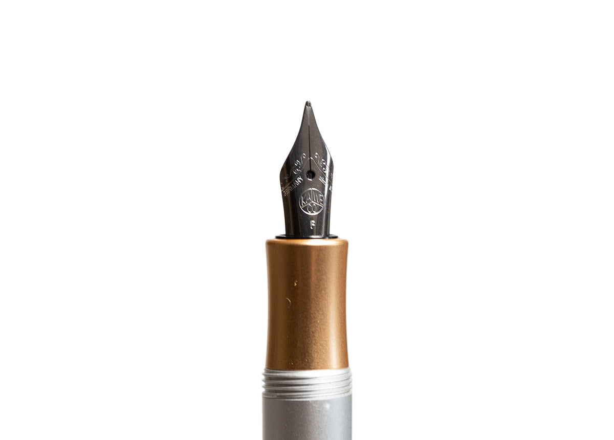 德國KAWECO AL Sport系列鋼筆 金銀&銀金組合+筆夾