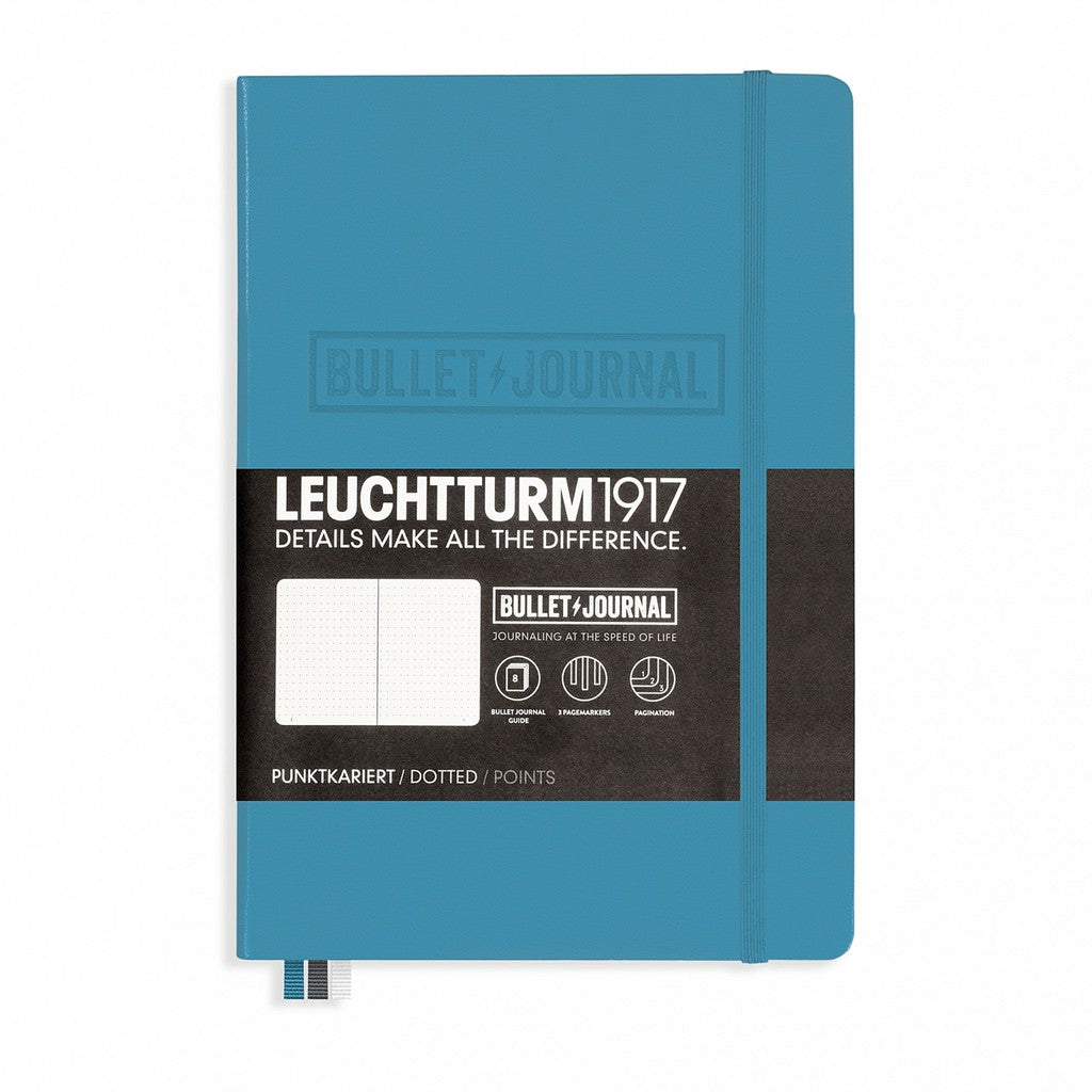 LEUCHTTURM1917 Bullet Journal 子彈日記 A5/硬皮/點狀/北歐藍 #357675