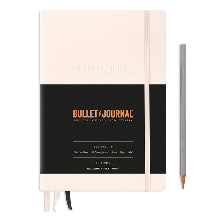 𝐋𝐄𝐔𝐂𝐇𝐓𝐓𝐔𝐑𝐌𝟏𝟗𝟏𝟕 Bullet Journal 子彈日記/子彈筆記本 A5/硬皮/粉/點狀/第二代/烙印 #363573