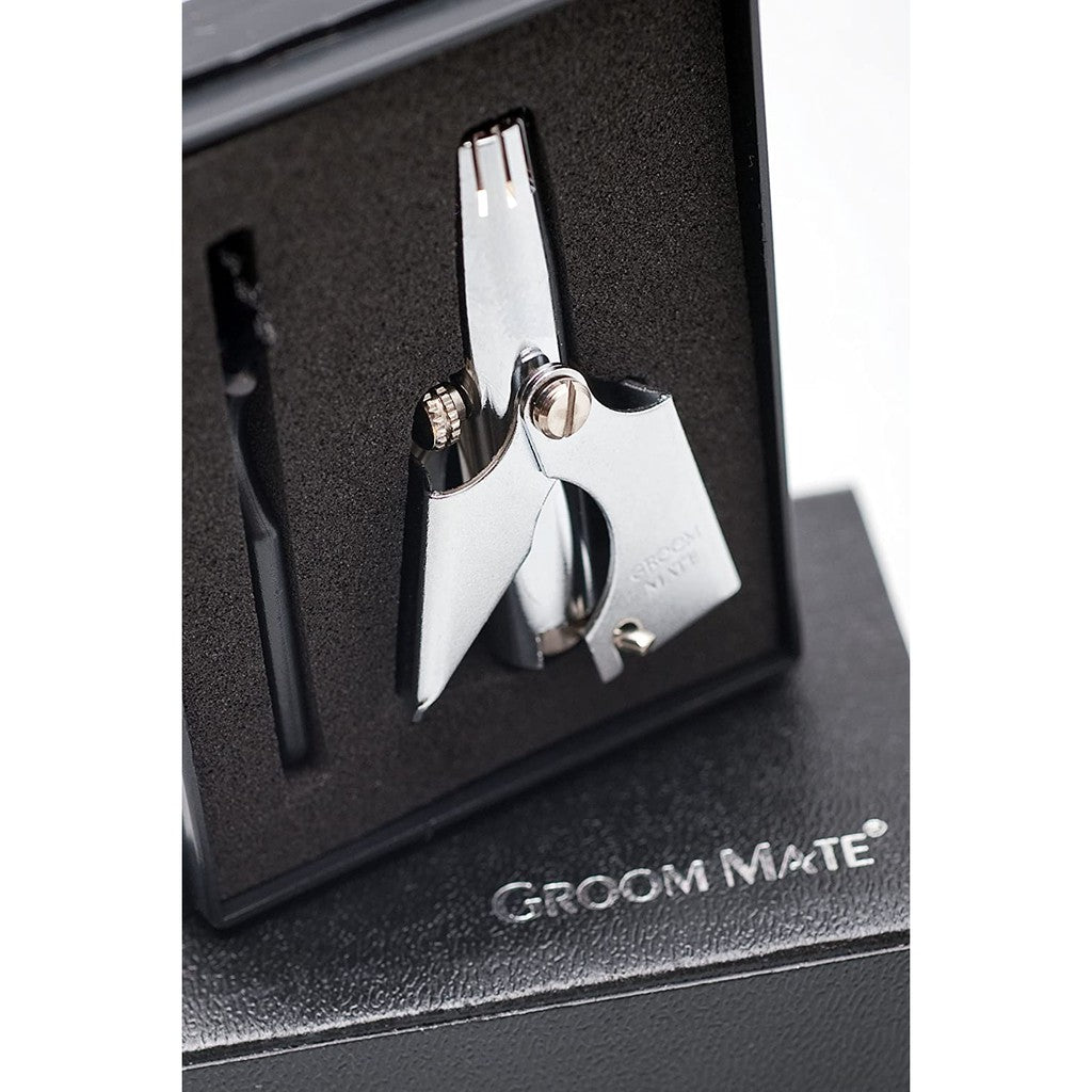 美國 Groom Mate Platinum SW免電超利修鼻毛鉗
