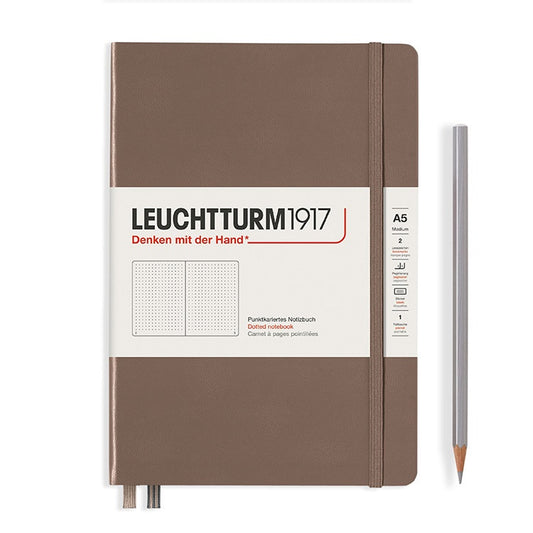 LEUCHTTURM1917 硬殼筆記本 大自然/暖土棕/A5/大地棕/方點 #363395