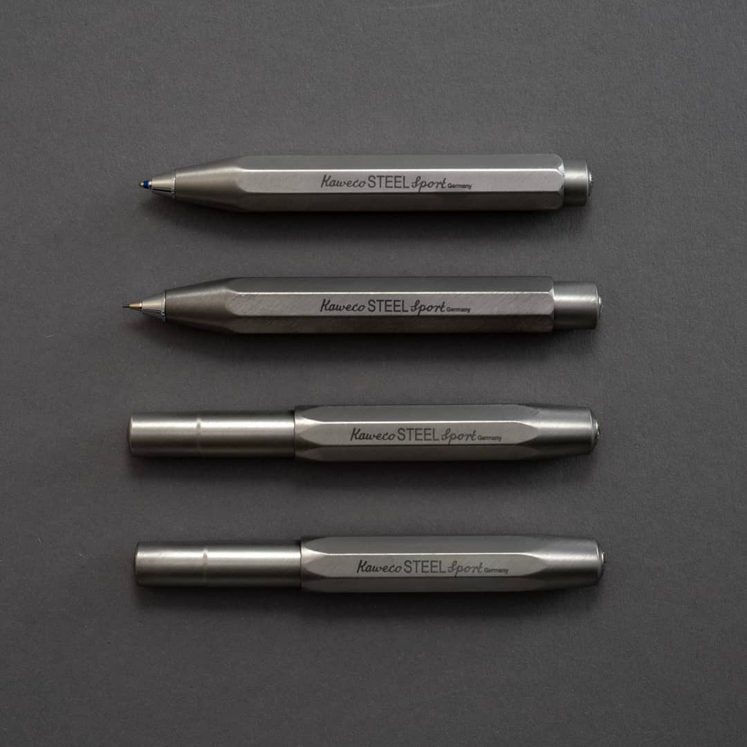 德國KAWECO STEEL Sport系列不鏽鋼鋼珠筆 0.7mm