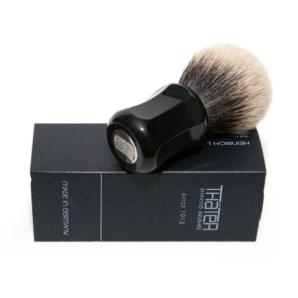 德國頂級 Thater 銀尖獾毛刮鬍刷 *頂級款