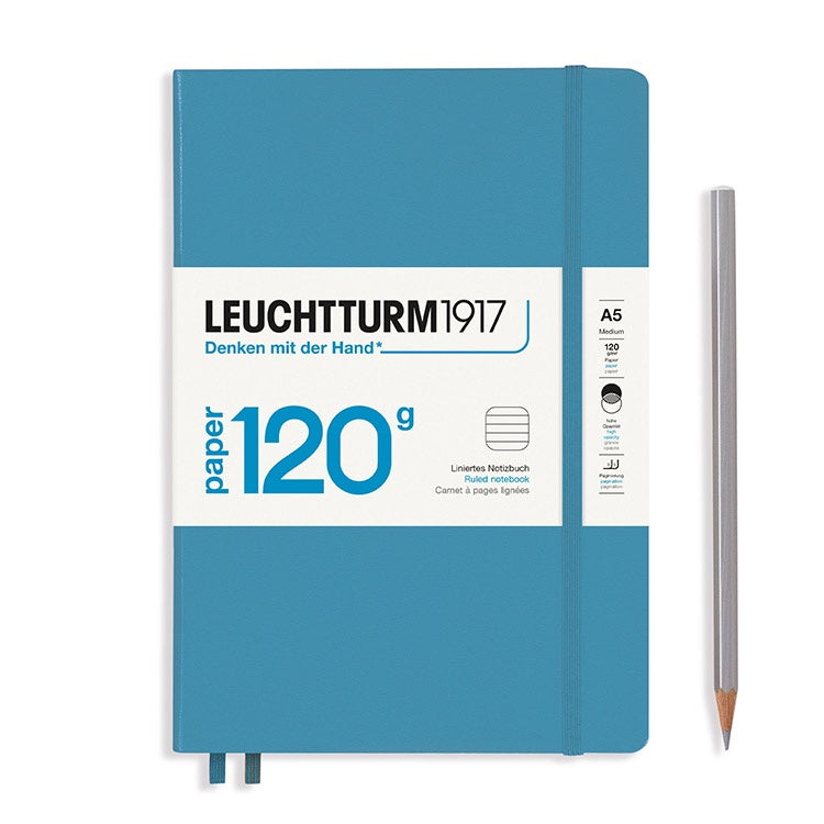 LEUCHTTURM1917 Edition 120G／A5／北歐藍／橫線 #364423