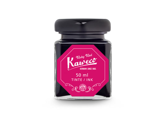 德國KAWECO 瓶裝墨水 寶石紅 50ml