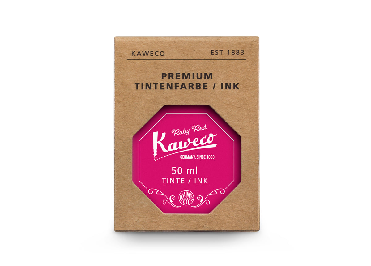 德國KAWECO 瓶裝墨水 寶石紅 50ml