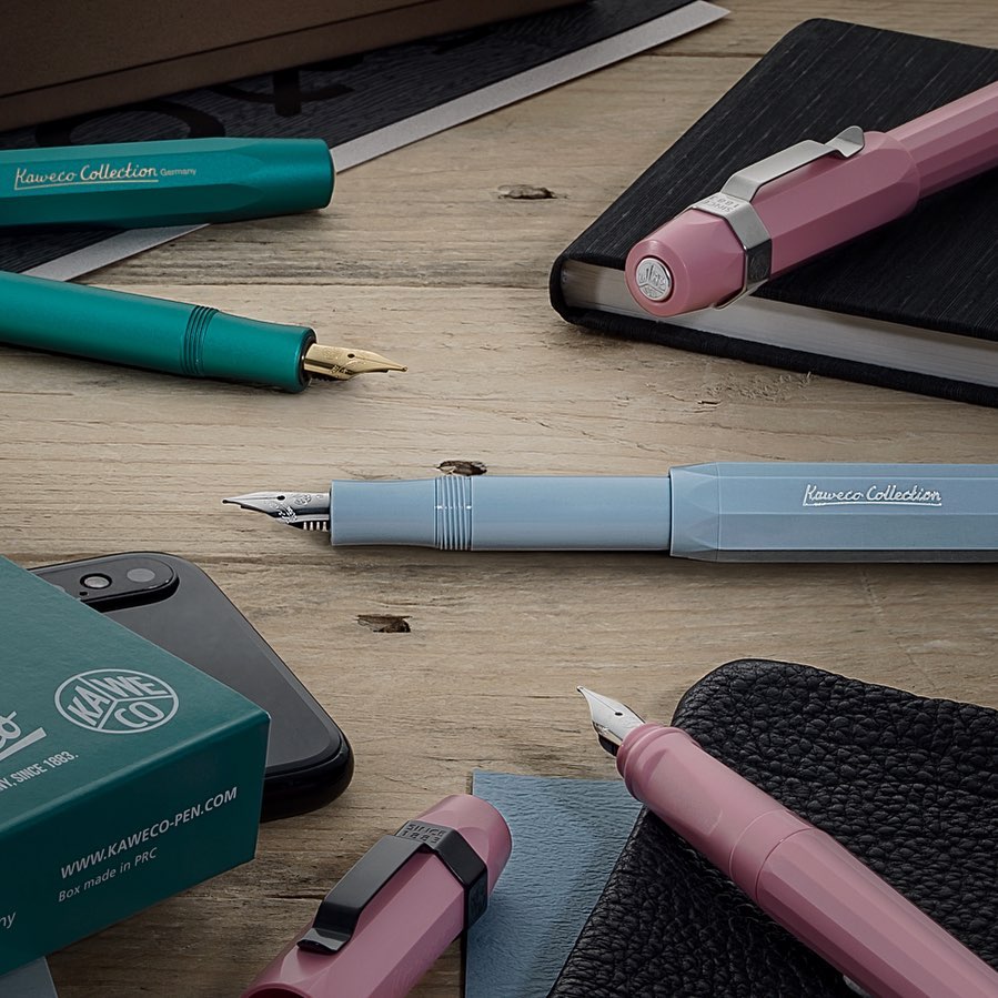 德國KAWECO COLLECTION系列鋼筆 迷霧藍F