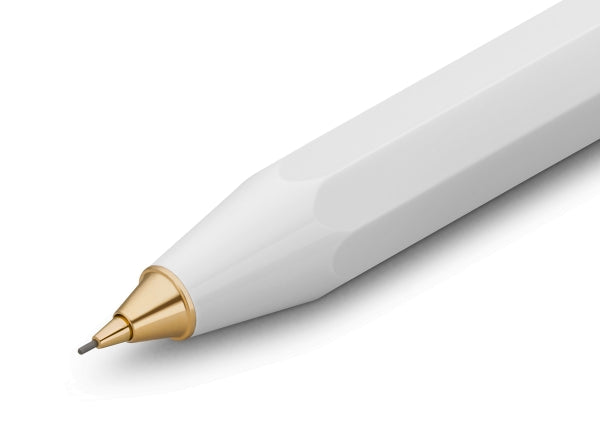 德國KAWECO CLASSIC Sport系列自動鉛筆 0.7mm 鋼琴白