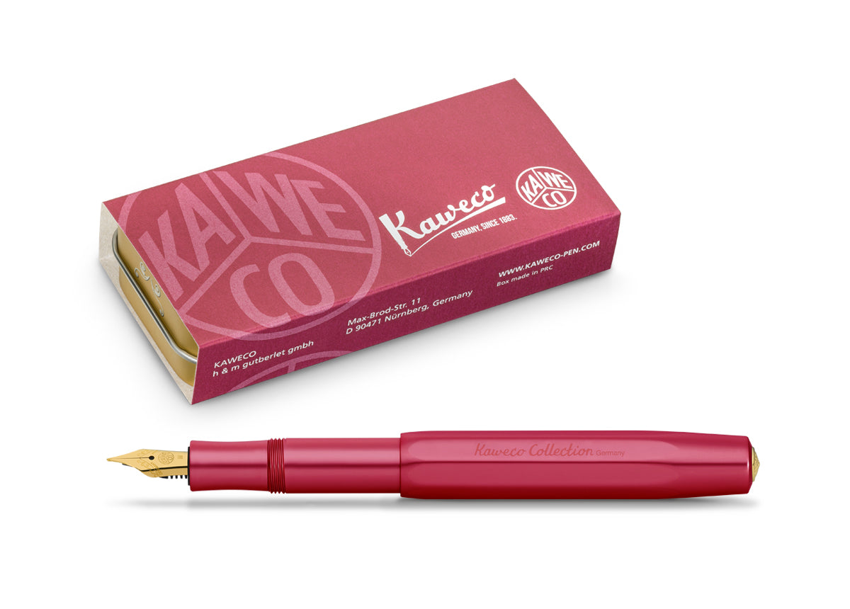德國KAWECO COLLECTION系列鋼筆 寶石紅