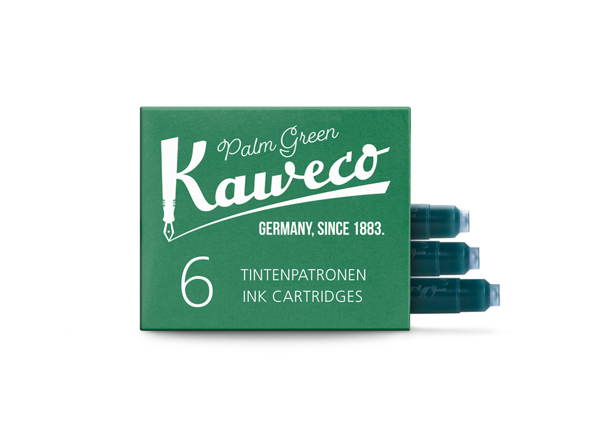 德國KAWECO 歐規卡水 卡式墨水管 棕櫚綠 Palm Green