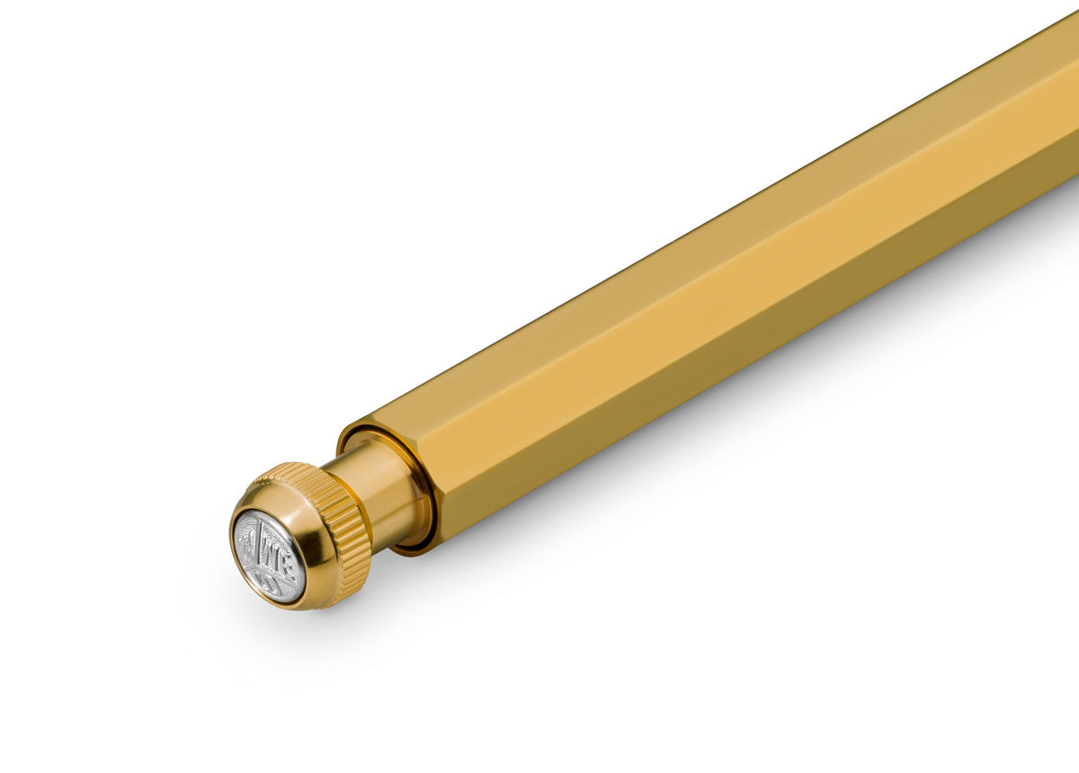 德國KAWECO SPECIAL系列自動鉛筆 0.9mm 附橡皮擦 黃銅