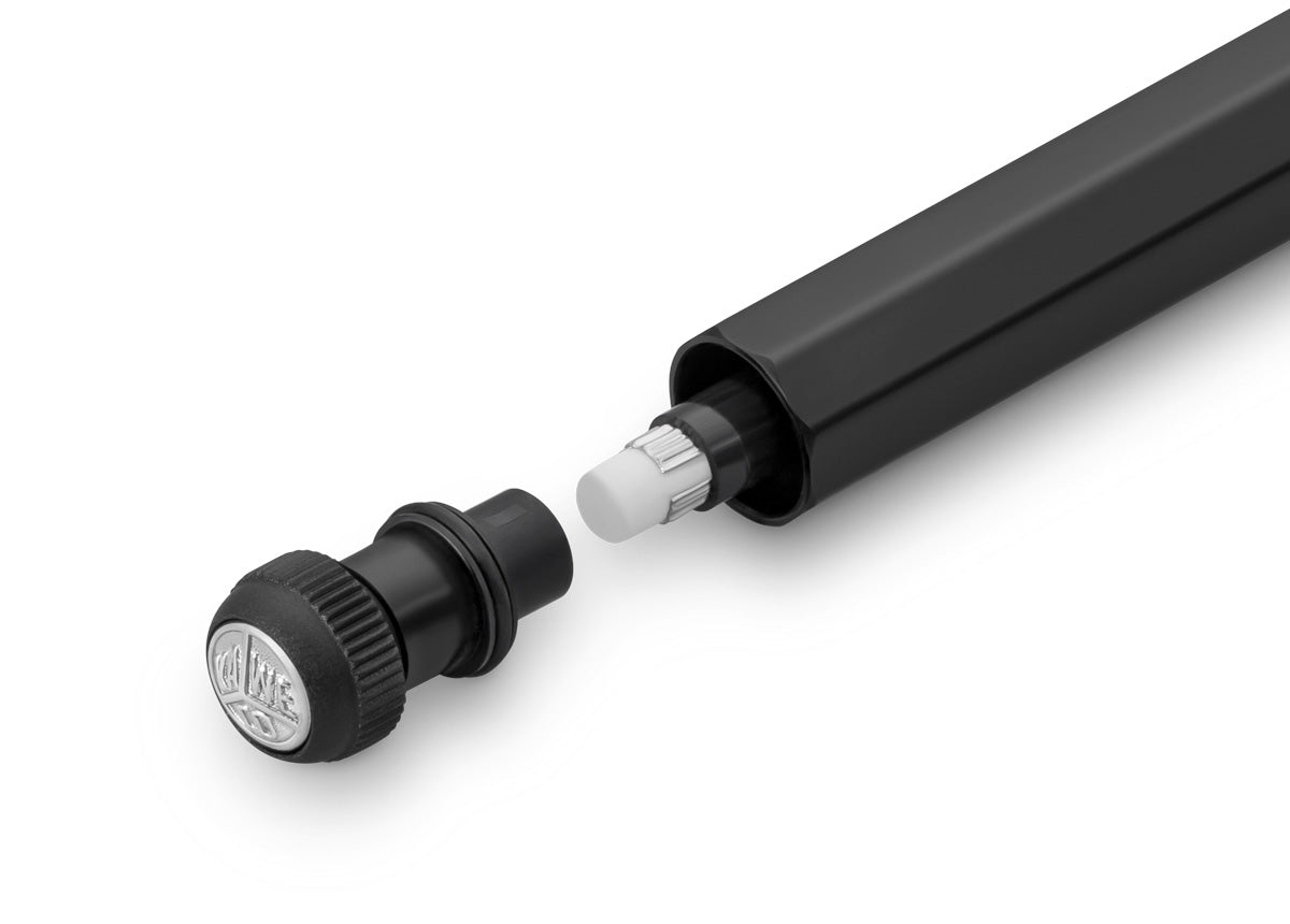 德國KAWECO SPECIAL "S" 系列自動鉛筆 0.5mm/0.7mm/0.9mm 附橡皮擦 黑