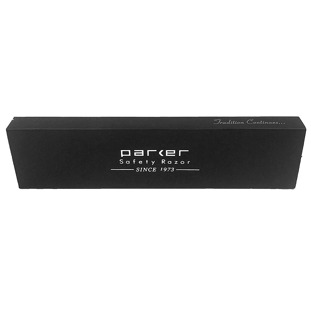 美國帕克 Parker SR1 1973 經典款 不銹鋼雷刻直式剃刀