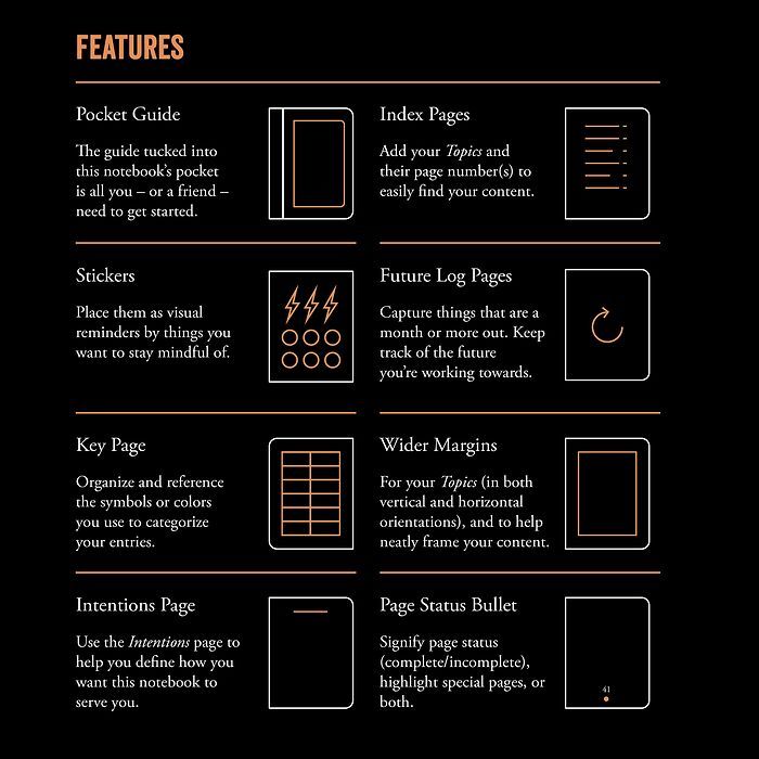 𝐋𝐄𝐔𝐂𝐇𝐓𝐓𝐔𝐑𝐌𝟏𝟗𝟏𝟕 Bullet Journal 子彈日記/子彈筆記本 A5/硬皮/藍/點狀/第二代/烙印 #366244