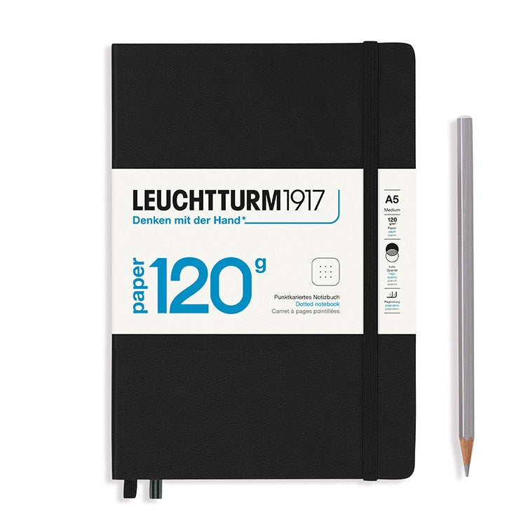 LEUCHTTURM1917 Edition 120G／A5／黑／方點 #363533