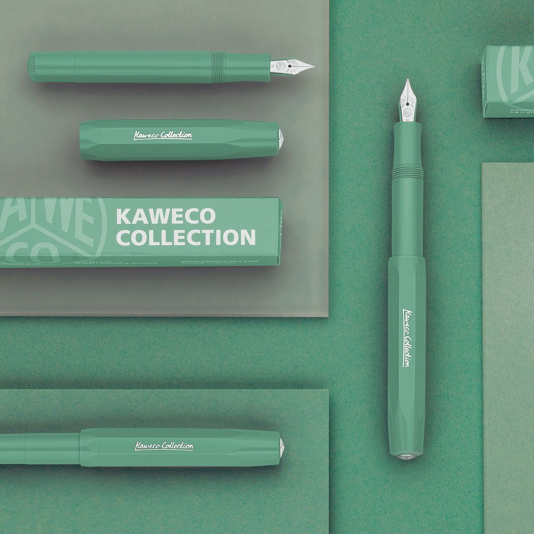 德國KAWECO COLLECTION系列鋼筆 鼠尾草綠