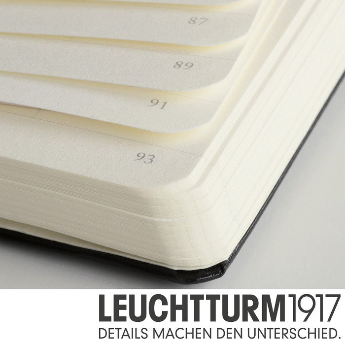 Leuchtturm1917 燈塔雙色系列筆記本(沙褐+紅色)空白
