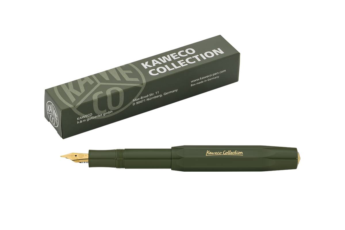 德國KAWECO COLLECTION系列鋼筆 橄欖綠