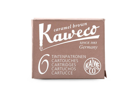 德國KAWECO 歐規卡水 卡式墨水管 焦糖棕 Caramel Brown