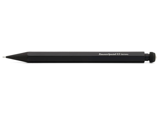 德國KAWECO SPECIAL系列自動鉛筆 0.5mm/0.7mm/0.9mm 附橡皮擦 黑