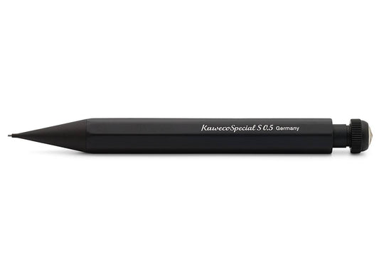 德國KAWECO SPECIAL "S" 系列自動鉛筆 0.5mm/0.7mm/0.9mm 附橡皮擦 黑