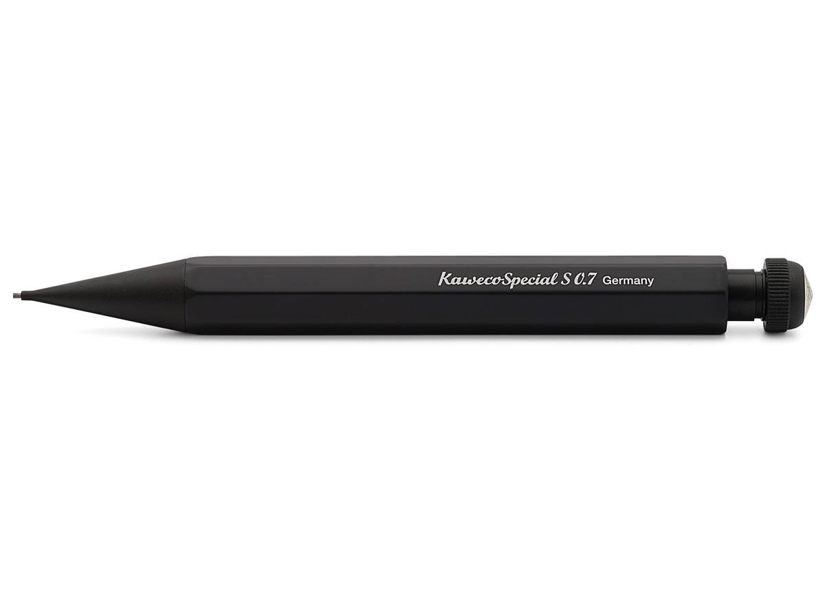 德國KAWECO SPECIAL "S" 系列自動鉛筆 0.5mm／0.7mm／0.9mm 附橡皮擦 黑