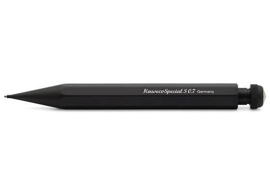 德國KAWECO SPECIAL "S" 系列自動鉛筆 0.5mm/0.7mm/0.9mm 附橡皮擦 黑