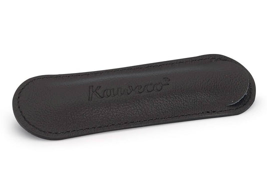 德國KAWECO 黑色真皮筆袋(可放一支SPORT)
