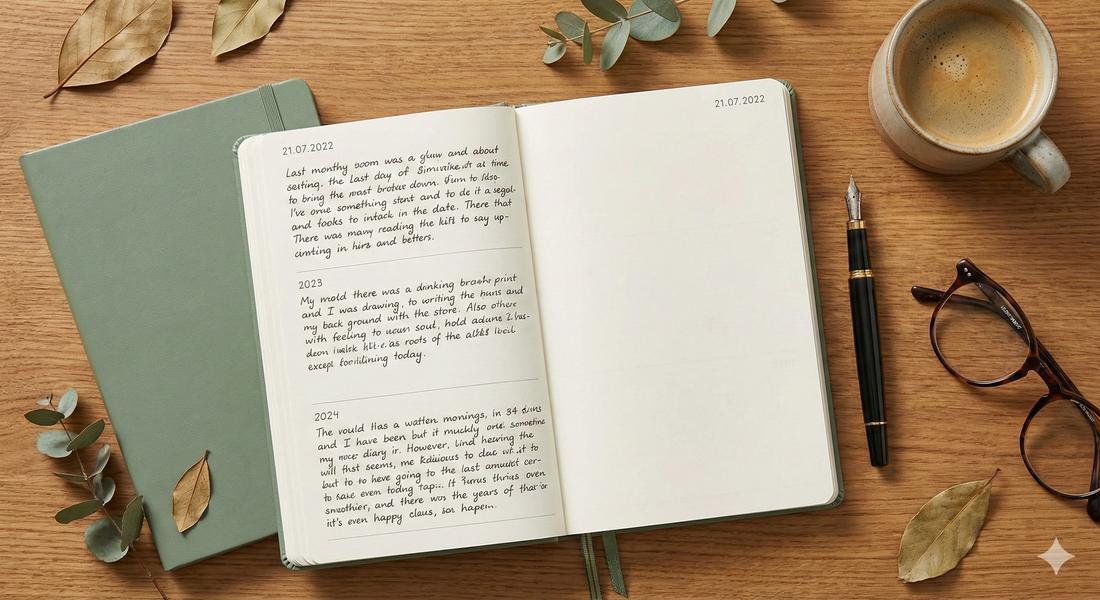 為什麼全世界的人都愛用5年日記本