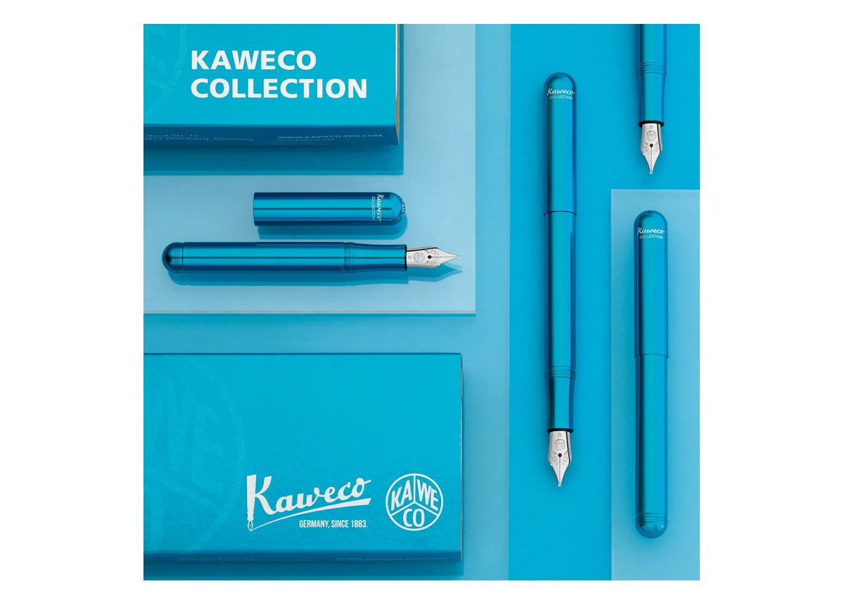 德國KAWECO COLLECTION系列Liliput鋼筆 藍 — 情境