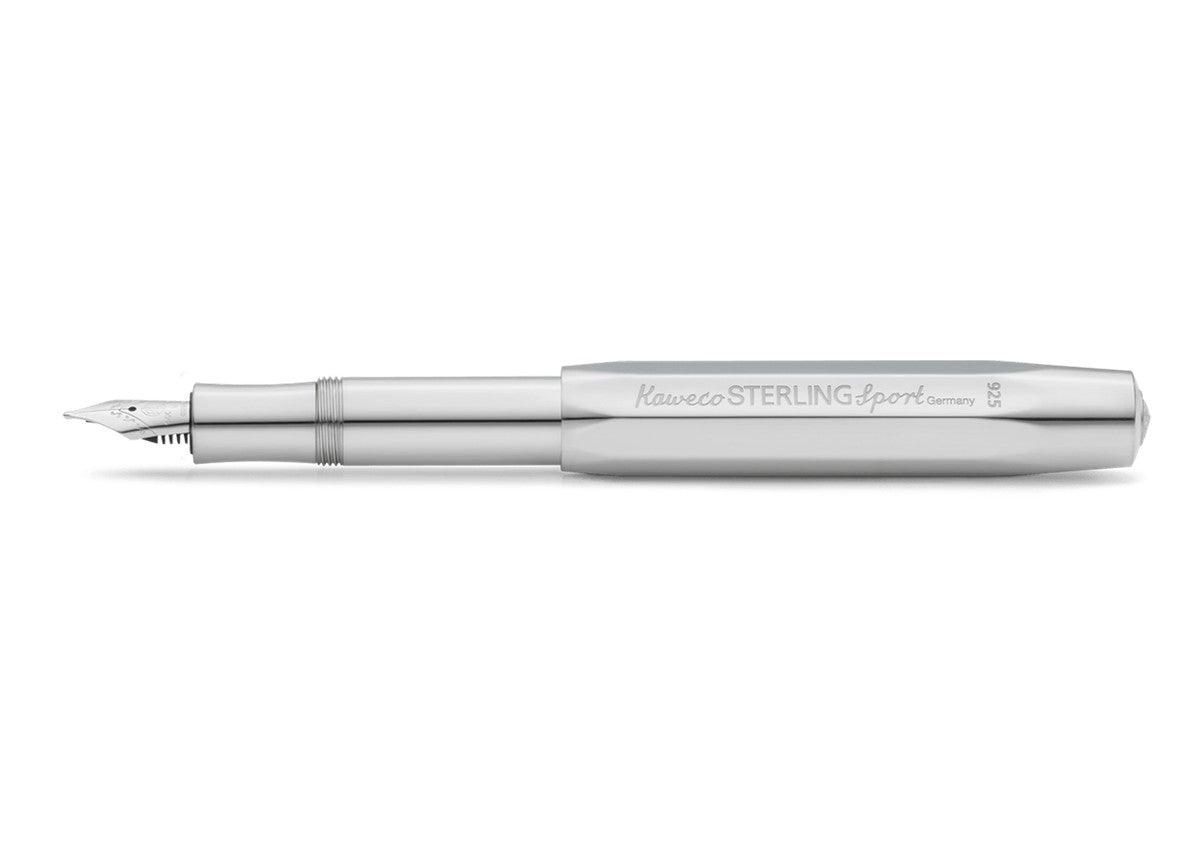 德國KAWECO STERLING Sport 925純銀鋼筆 — 全貌